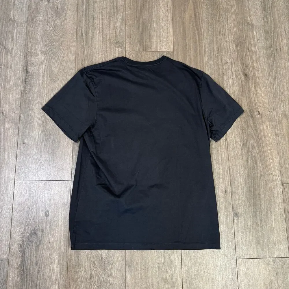 J.Crew Classic Broken-In Short Sleeve Crewneck Tee Mens L Black Pullover Cotton